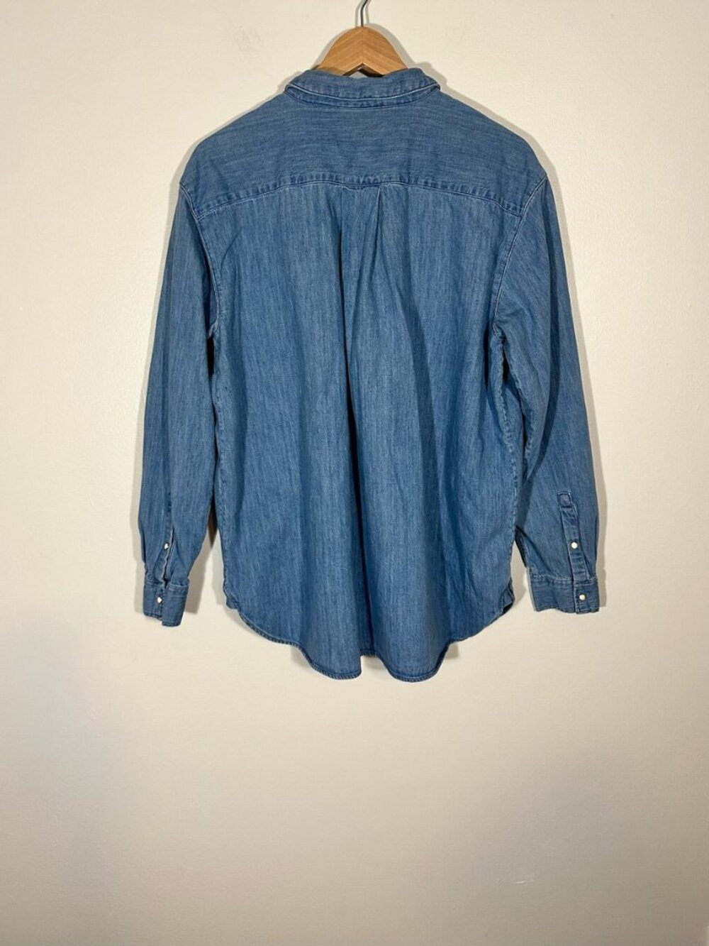 Sezane Chambray Shirt Size 40 - Picture 8 of 11